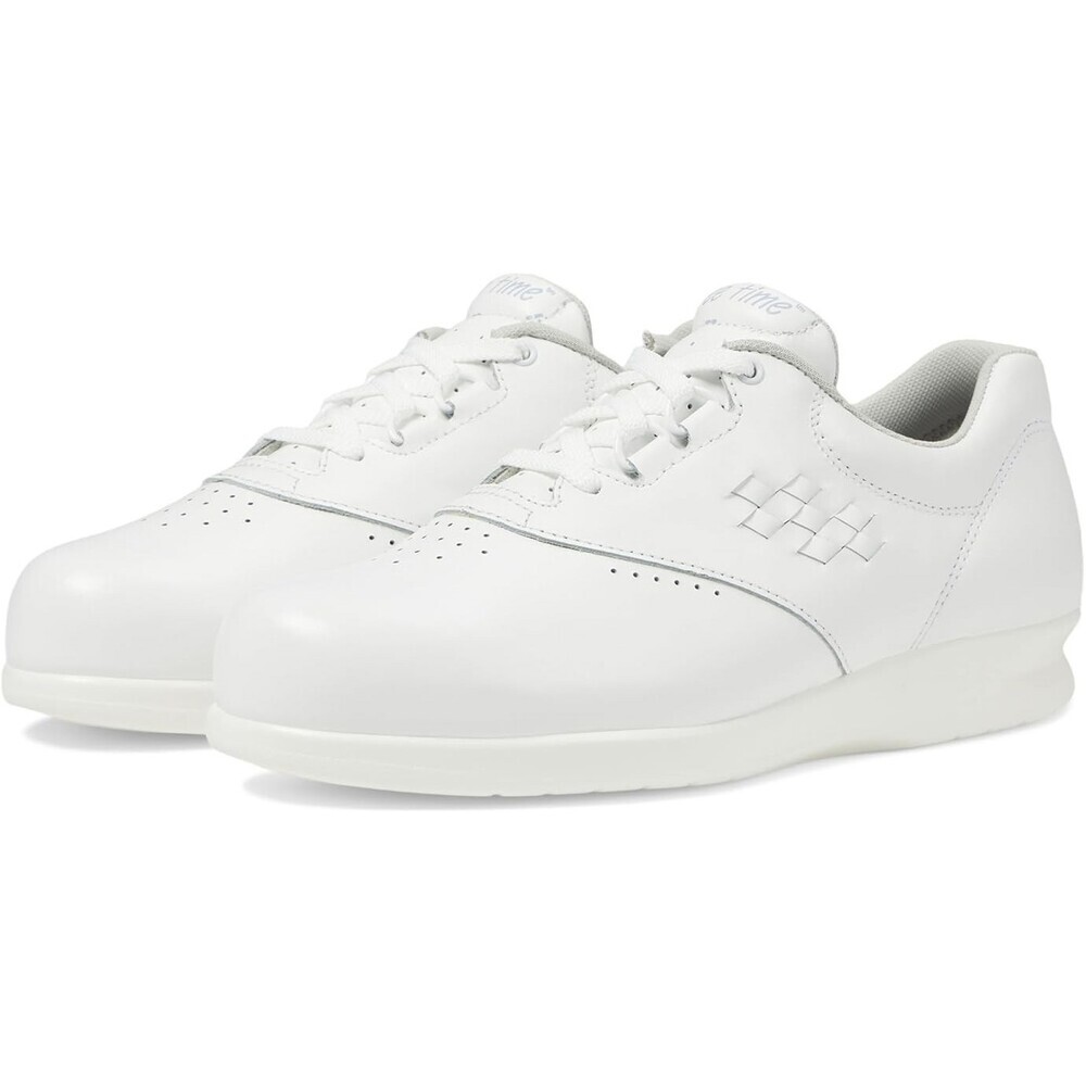 SAS Freetime 0083-049 Sneaker Women's US 9.5 White Leather Walking Shoes HAWK540